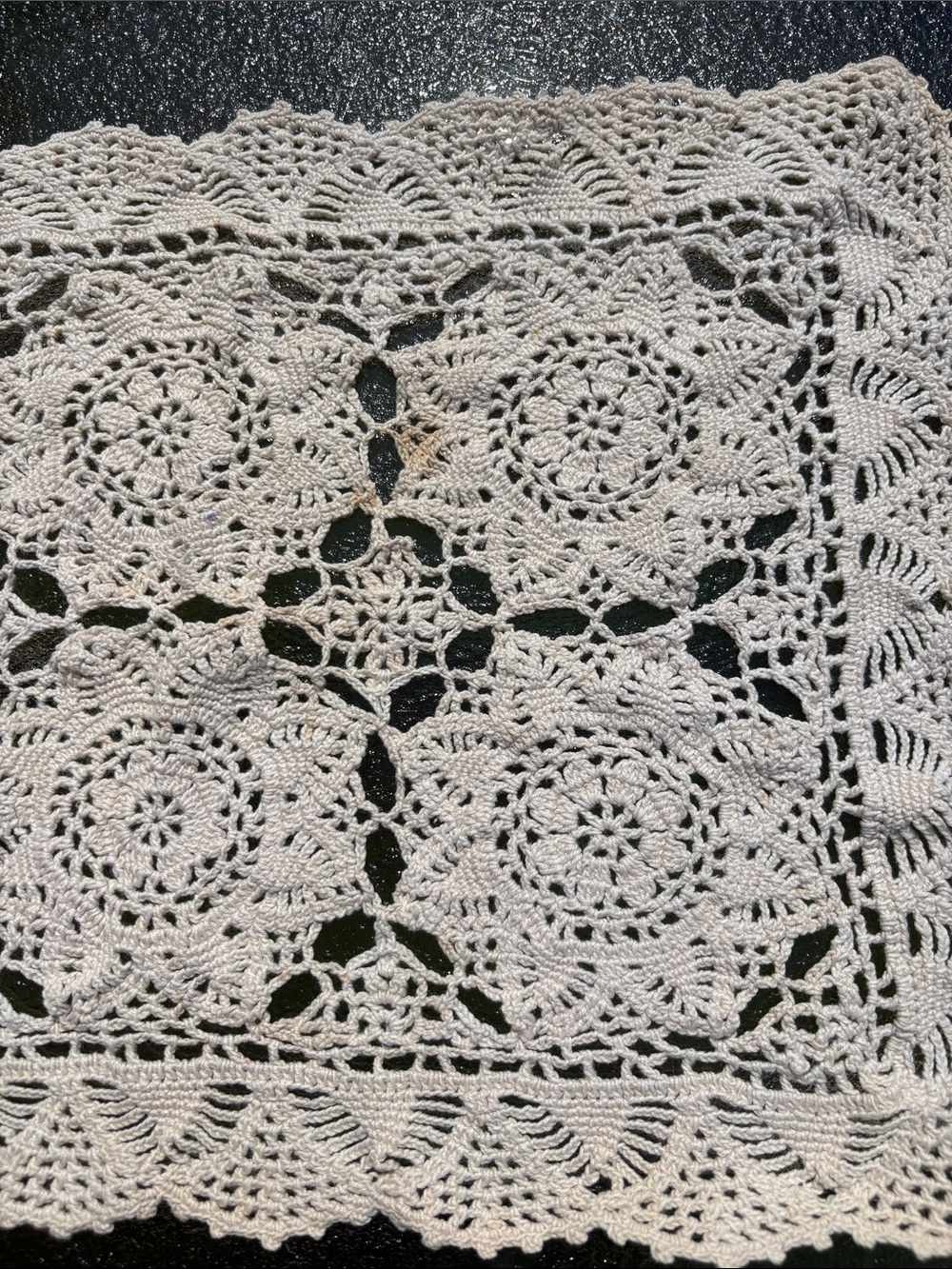 Handcrafted Crochet Table Runner - Picture 3 of 6